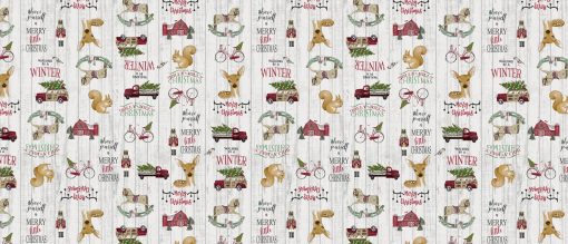 Vinyl Christmas Tablecloth