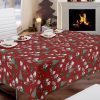 Christmas vinyl tablecloth elves