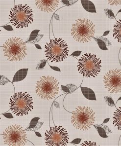 Rustic Floral Vinyl Tablecloth 137 cm (54" Wide)