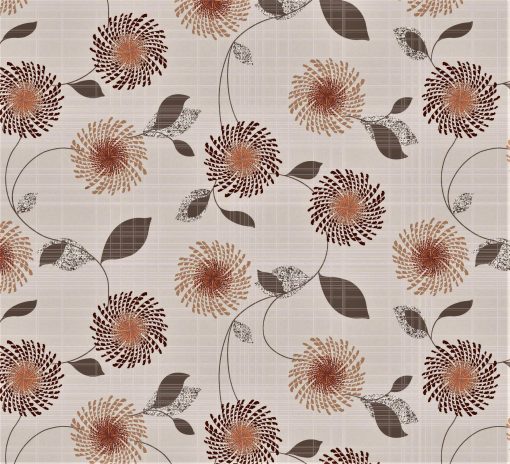 Rustic Floral Vinyl Tablecloth 137 cm (54" Wide)