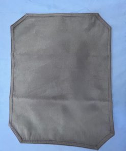 Two Faux suede coffee placemats