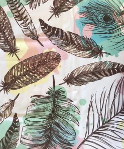 Feathers - Vinyl Tablecloth in Square, Oblong or Round