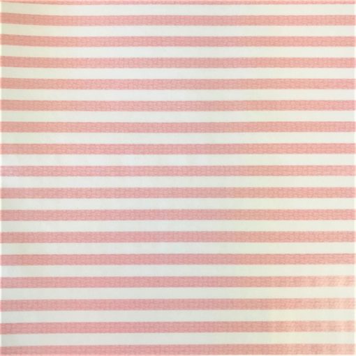 Pink Stripes - Vinyl Tablecloth 140 x 180 cm Oblong (55 x 71")