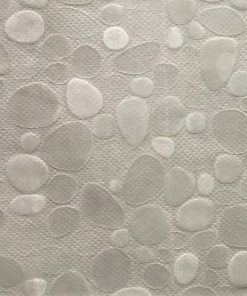 Pebbles Mosaic on Clear Ground - Vinyl Tablecloth in Oblong