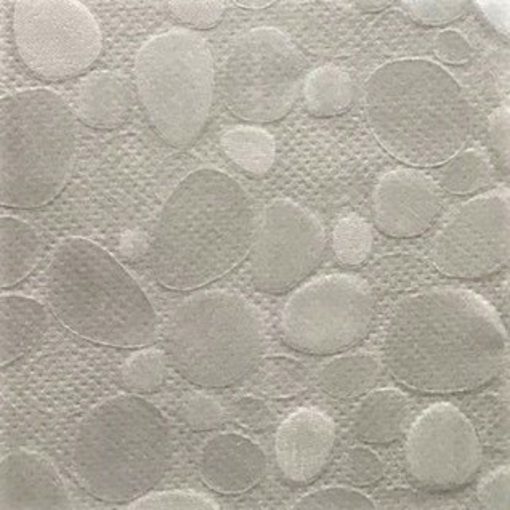 Pebbles Mosaic on Clear Ground - Vinyl Tablecloth in Oblong - Image 2