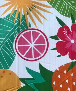 Summer Easy - Vinyl Tablecloth 160 cm Round (63")
