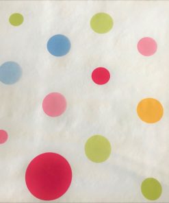 Colourful Spots - Vinyl Tablecloth Square or Oblong