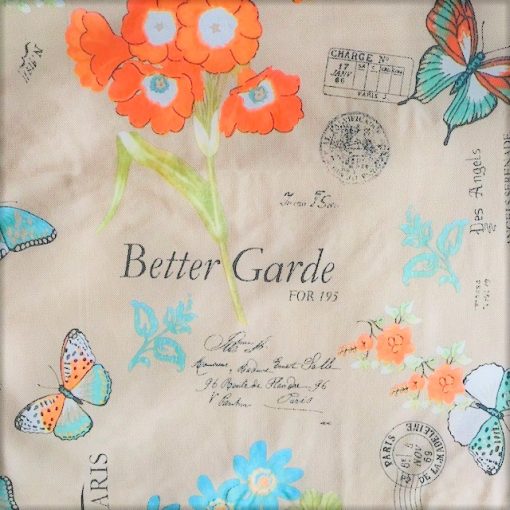 Art-Nouveau Vinyl Tablecloth Square or Oblong