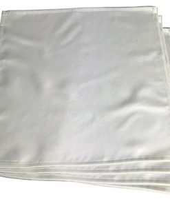 Pack of 4 Napkins in Cream 40 x 40 cm (16 x 16")